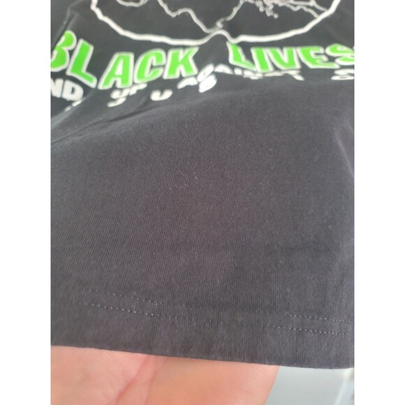 OBEY Defend Black Lives Tee Shirt Medium - Picture 7 of 10